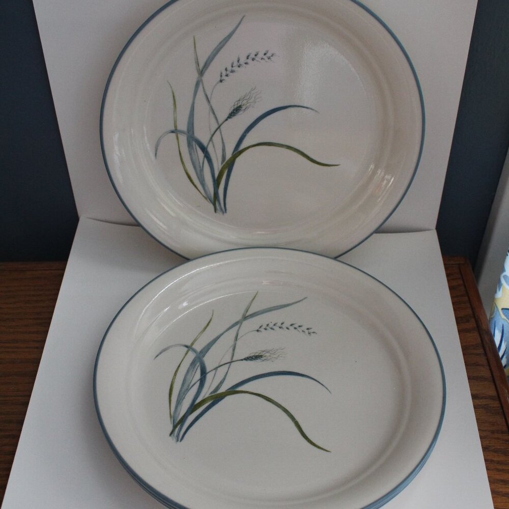Lot of 4 Corelle Coastal Breeze Luncheon Plates 8 1/2"